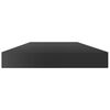 vidaXL Bookshelf Boards 8 pcs High Gloss Black 40x10x1.5 cm Engineered Wood