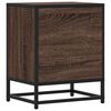 vidaXL Bedside Cabinet Brown Oak 40x31x50 cm Engineered Wood