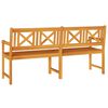 vidaXL Garden Bench Brown 180 x 56 x 90 cm Solid Acacia Wood
