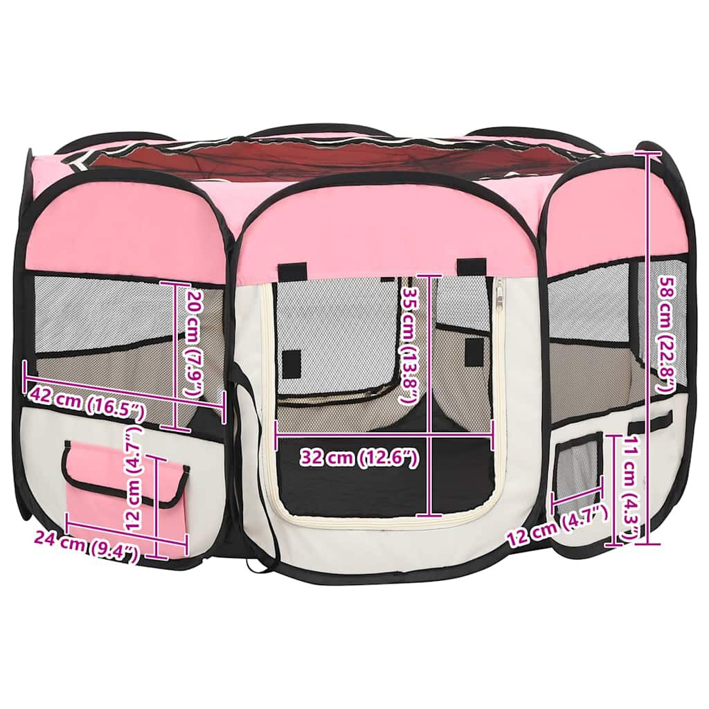 Pink sale dog pen