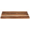vidaXL Square Table Top 70x70 cm 25-27 mm Solid Reclaimed Wood