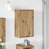 vidaXL Bathroom Cabinet Wall-mounted Artisan Oak 39 x 23.5 x 65 cm