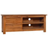 vidaXL TV Cabinet 100x30x40 cm Solid Teak Wood