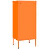 vidaXL Storage Cabinet Orange 42.5x35x101.5 cm Steel