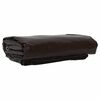 vidaXL Tarpaulin 650g / m&sup2; Brown 1.5 x 10 m Canvas with PVC Coating