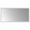vidaXL LED Bathroom Mirror Transparent 60 x 30 cm Tempered Glass