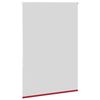 vidaXL Roller Blind Blackout Red 115x175 cm Fabric Width 110.7 cm Polyester