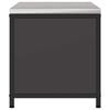 vidaXL Kitchen Storage with Shelf Black 90 x 50 x 53 cm Steel