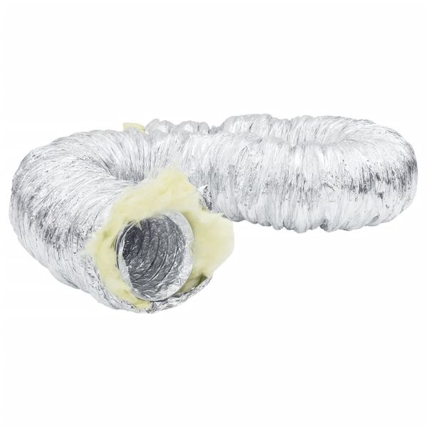 vidaXL Ventilation Duct Insulated Aluminium 6 m &Oslash;10 cm