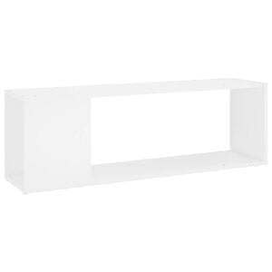vidaXL TV Cabinet White 100x24x32 cm Engineered Wood
