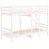 vidaXL Bunk Bed without Mattress White 90x200 cm Solid Wood Pine