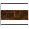 vidaXL TV Cabinet Wall-mounted Smoked Oak 60.5x30x51 cm Engineered Wood