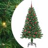 vidaXL Artificial Christmas Tree with 150 LEDs with Stand Green 150 cm