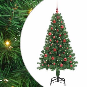 vidaXL Artificial Christmas Tree with 150 LEDs with Stand Green 150 cm