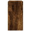 vidaXL Wall Cabinet Smoked Oak 60x31x60 cm Engineered Wood