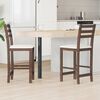 vidaXL Dining Chairs 2 pcs Light Brown 40 x 47.5 x 99.5 cm