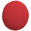 vidaXL Seat Cushions 2 pcs Red Ø50 x 19 cm Fabric