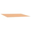vidaXL Awning Replacement Fabric Multicolour 600 x 300 cm Polyester