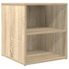 vidaXL Corner Cabinet Sonoma Oak 200x40x45 cm Engineered Wood