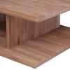 vidaXL Coffee Table 70x70x30 cm Solid Teak Wood