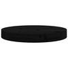 vidaXL Table Top Round Black &Oslash;30x3 cm Solid Wood Pine