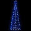 vidaXL LED Christmas Tree 200 LEDs Blue 180 cm