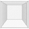 vidaXL Dog Cage Silver 800 x 200 x 200 cm Galvanised Steel