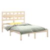 vidaXL Bed Frame without Mattress 120x200 cm Solid Wood