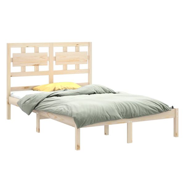vidaXL Bed Frame without Mattress 120x200 cm Solid Wood