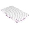 vidaXL Bed Slats Replacement with 24 Slats 120x200 cm