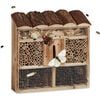 HI Insect Nesting House Wood Natural 30x9.5x30 cm