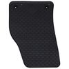 vidaXL Car Mat 4 pcs Black suitable for AUDI Q2 2017 Rubber