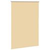 vidaXL Roller Blind Blackout Beige 110x175 cm Fabric Width 105.7 cm Polyester