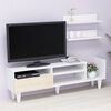Homemania TV Stand Set Lena 148.2x29.5x45 cm White and Oak
