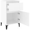 vidaXL Bedside Cabinets 2 pcs White 40x35x70 cm
