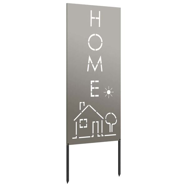 vidaXL Garden Privacy Screen Rusty 50 x 140 cm Weathering Steel