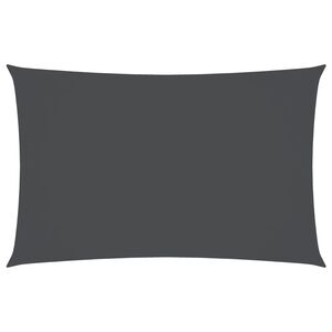 vidaXL Sunshade Sail Oxford Fabric Rectangular 3.5x5 m Anthracite