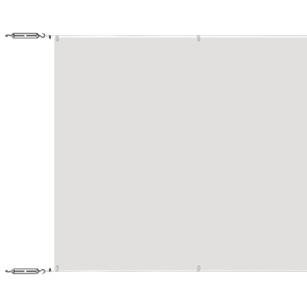 vidaXL Vertical Awning White 100x800 cm Oxford Fabric