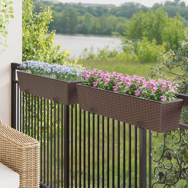 vidaXL Railing Metal