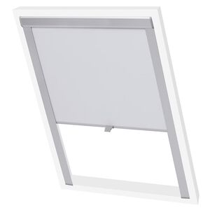 vidaXL Blackout Roller Blinds White M06/306