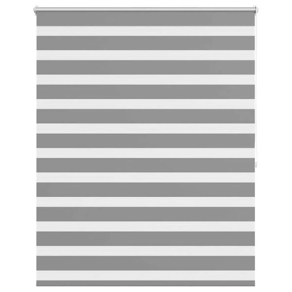 vidaXL Zebra Blind 140 x 175 cm Grey