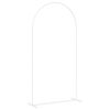 vidaXL Wedding Arch White 100 x 39 x 200 cm Steel