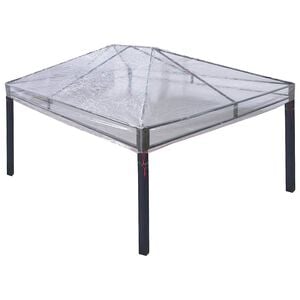 vidaXL Gazebo Cover Replacement 400 x 300 x 32 cm Transparent PVC