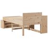 vidaXL Bed Frame without Mattress 90x200 cm Solid Wood Pine
