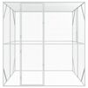 vidaXL Bird Cage Anthracite 209 x 202 x 214 cm Galvanised steel