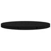 vidaXL Table Top Round Black &Oslash;60x3 cm Solid Wood Pine