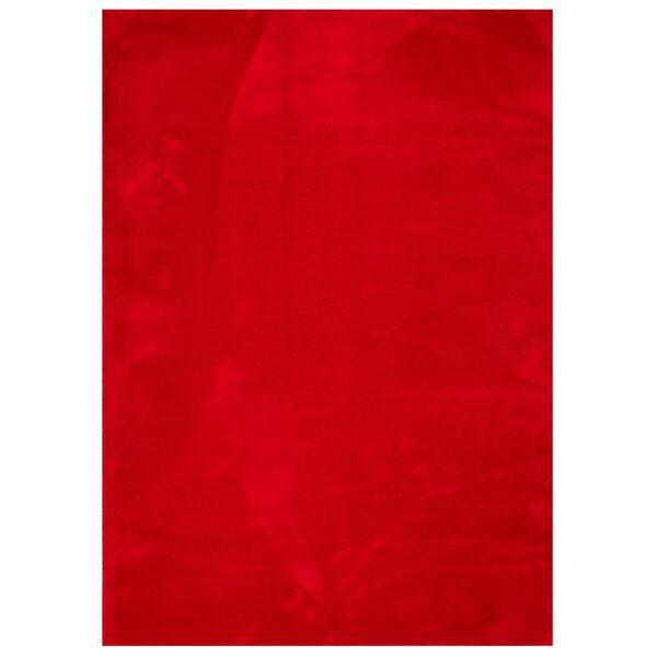 vidaXL Rug HUARTE Short Pile Soft and Washable Red 200x280 cm