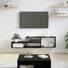 vidaXL Wall TV Stand 120 x 25 x 28.5 cm Engineered Wood