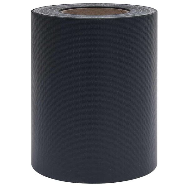 vidaXL Garden Privacy Screen PVC 35x0.19 m Matte Dark Grey