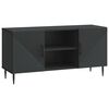 vidaXL TV Cabinet Black 102 x 34.5 x 50 cm Engineered Wood